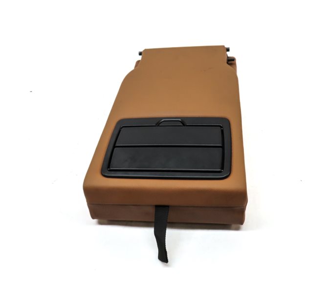 Thumbnail 4: 2020 BMW X3 (G01) REAR SEAT FOLD DOWN CENTER CONSOLE ARMREST ARM REST (COGNAC)
