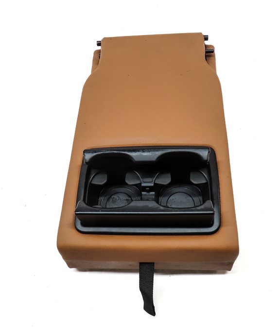 Thumbnail 6: 2020 BMW X3 (G01) REAR SEAT FOLD DOWN CENTER CONSOLE ARMREST ARM REST (COGNAC)