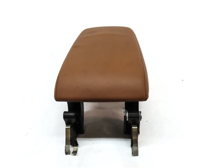 Thumbnail 4: 2018-2021 BMW X3 (G01) FRONT CENTER CONSOLE ARMREST LID LEATHER (COGNAC)
