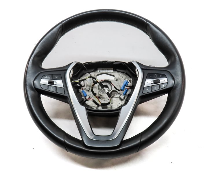 Thumbnail 2: 2018-2023 BMW X3 X4 (G01 G02) STEERING WHEEL w/ SWITCHES & SHIFT PADDLES (BLACK)