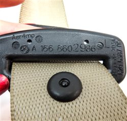 Thumbnail 5: 2013 MERCEDES ML350 (W166) REAR LEFT SEAT SEATBELT RETRACTOR (BEIGE)