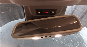 Thumbnail 2: 12-16 MERCEDES GL ML CLASS (W166 X166) AUTODIM HOMELINK REARVIEW MIRROR (BEIGE)