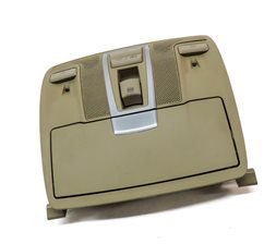 Thumbnail 4: 13 MERCEDES ML350 (W166) FRONT OVERHEAD DOME LIGHT LAMP SUNGLASS HOLDER (BEIGE)
