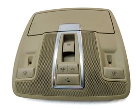 Thumbnail 5: 13 MERCEDES ML350 (W166) FRONT OVERHEAD DOME LIGHT LAMP SUNGLASS HOLDER (BEIGE)