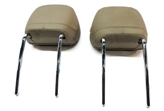 Thumbnail 6: 12-13 MERCEDES ML GL (X166 W166) FRONT LEFT & RIGHT SEAT HEADREST SET (BEIGE)