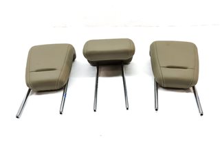 Thumbnail 2: 12-15 MERCEDES ML-CLASS (W166) REAR LEFT CENTER RIGHT SEAT HEADREST SET (BEIGE)