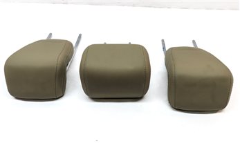 Thumbnail 4: 12-15 MERCEDES ML-CLASS (W166) REAR LEFT CENTER RIGHT SEAT HEADREST SET (BEIGE)