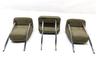 Thumbnail 6: 12-15 MERCEDES ML-CLASS (W166) REAR LEFT CENTER RIGHT SEAT HEADREST SET (BEIGE)