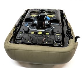 Thumbnail 5: 13 MERCEDES ML350 W166 RIGHT PASSENGER LOWER MEMORY HEATED SEAT CUSHION (BEIGE)