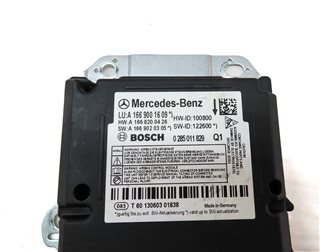 Thumbnail 4: 2013-2015 MERCEDES G GL ML CLASS (W166 X166 X463) SRS BAG CONTROL MODULE