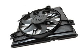 Thumbnail 3: 2012-2019 MERCEDES GL GLE GLS ML (W166 X166) 600w RADIATOR COOLING FAN ASSEMBLY