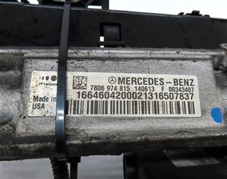 Thumbnail 5: 2013-2016 MERCEDES GL ML CLASS W166 X166) POWER STEERING GEAR RACK & PINION