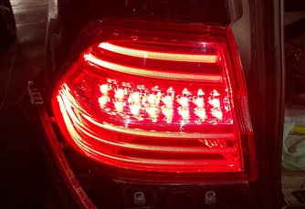 Thumbnail 2: 12-15 MERCEDES ML CLASS (W166) LEFT DRIVER REAR LED TAILLIGHT BRAKE LIGHT LAMP