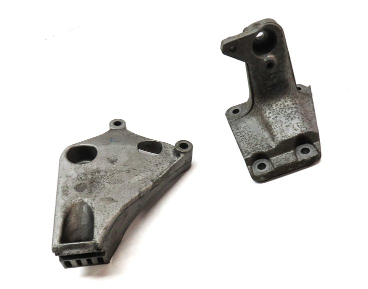 Thumbnail 3: 2014 BMW 328D (F30) 2.0L TURBO DIESEL (N47T) ENGINE MOTOR MOUNT BRACKET SET/2