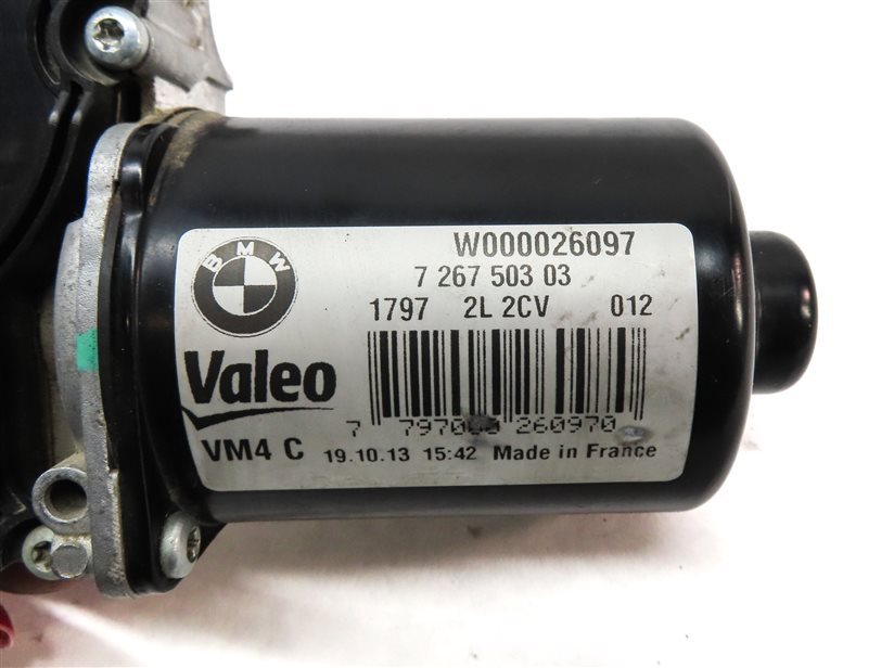 Thumbnail 6: 12-19 BMW 320i 328i 330i 335i 340i 428i 430i 435i 440i M3 M4 FRONT WIPER MOTOR