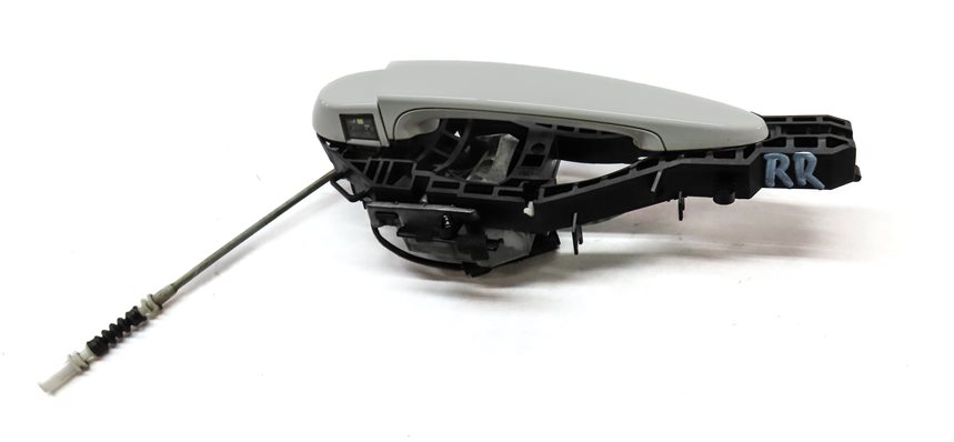Thumbnail 2: 12-19 BMW 228i 328i 330i 335i (F30 F31 F32 F33) RIGHT REAR DOOR HANDLE (WHITE)