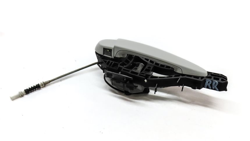 Thumbnail 3: 12-19 BMW 228i 328i 330i 335i (F30 F31 F32 F33) RIGHT REAR DOOR HANDLE (WHITE)