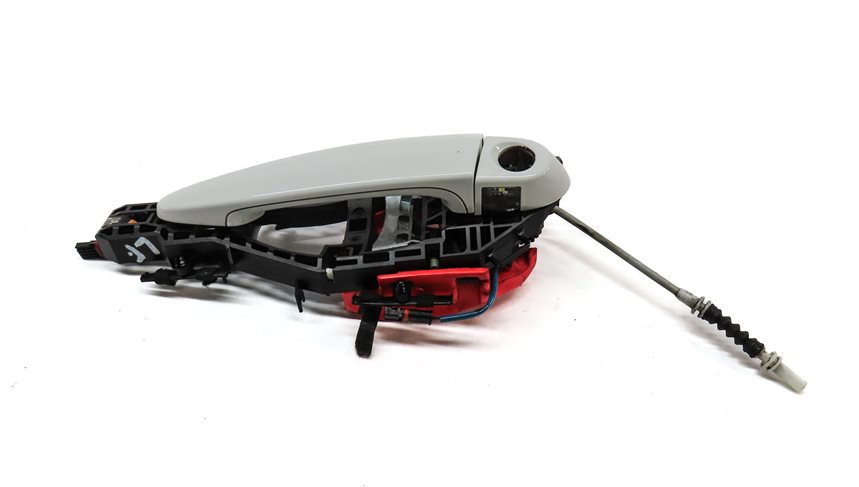 Thumbnail 2: 12-19 BMW 328i 330i 335i 340i M3 (F30) LEFT FRONT COMFORT DOOR HANDLE (WHITE)