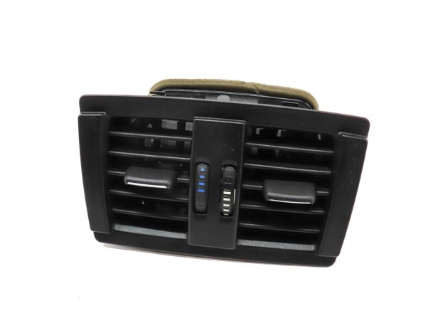 2014 BMW 328D (F30) REAR HEAT HEATER AIR AC HVAC DUAL VENT ASSEMBLY (BLACK)