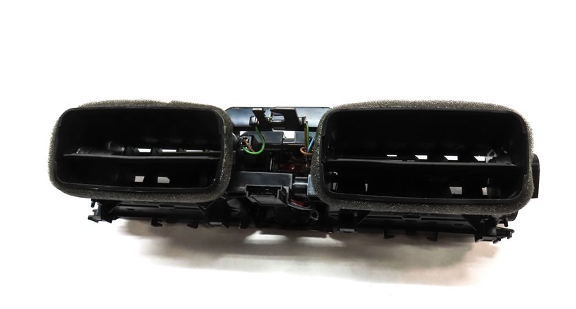 Thumbnail 4: 2014 BMW 328D (F30) CENTER DASH HEAT AIR AC VENT w/HAZARD LOCK SWITCHES (BLACK)