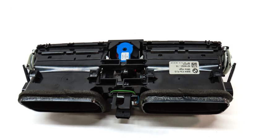 Thumbnail 5: 2014 BMW 328D (F30) CENTER DASH HEAT AIR AC VENT w/HAZARD LOCK SWITCHES (BLACK)
