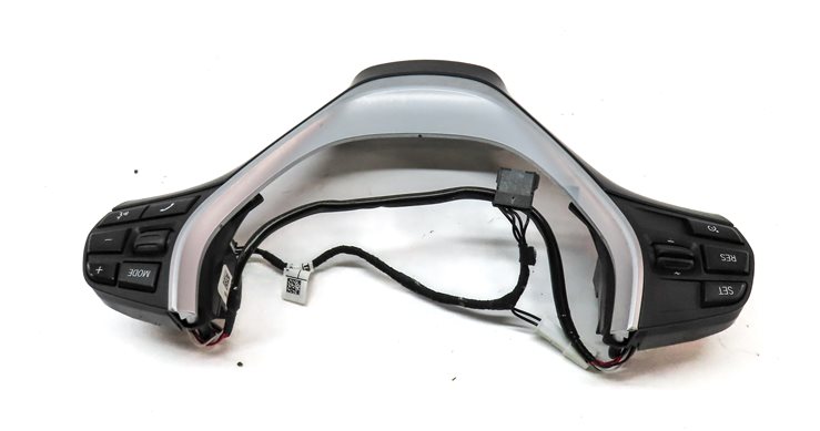 Thumbnail 4: 2014 BMW 328D F30LEFT DRIVER STEERING WHEEL MEDIA PHONE CONTROL SWITCHES w/TRIM
