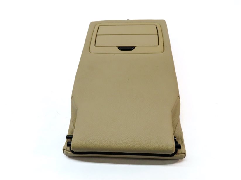 Thumbnail 6: 2014 BMW 328D (F30) REAR CENTER SEAT BACK CONSOLE ARMREST w/CUPHOLDERS (BEIGE)