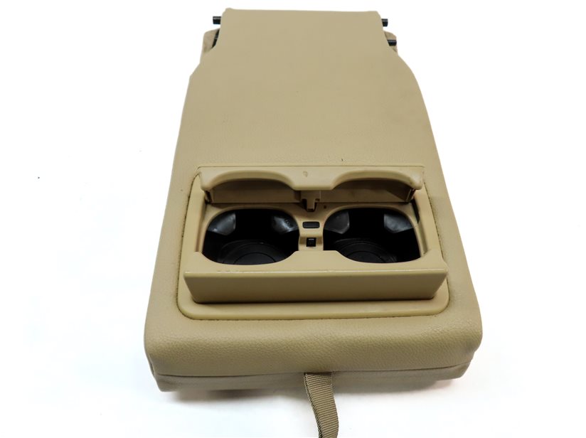 Thumbnail 8: 2014 BMW 328D (F30) REAR CENTER SEAT BACK CONSOLE ARMREST w/CUPHOLDERS (BEIGE)
