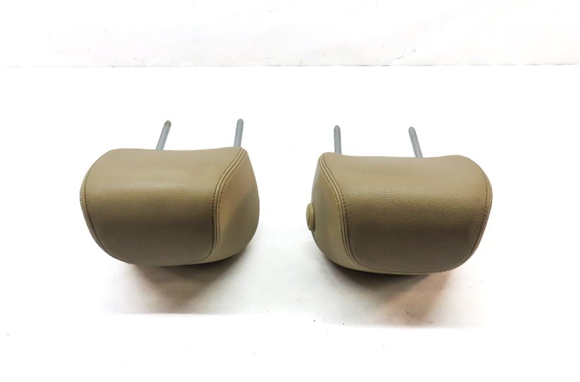 Thumbnail 4: 13-20 BMW 3 4 (F30 F32) LEFT DRIVER RIGHT PASSENGER SEAT HEADREST SET (BEIGE)