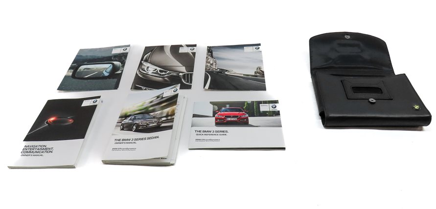 Thumbnail 2: 2014 BMW 328D (F30) 2.0L TURBO DIESEL (N47T) OWNER'S MANUAL SET/7 w/ CASE