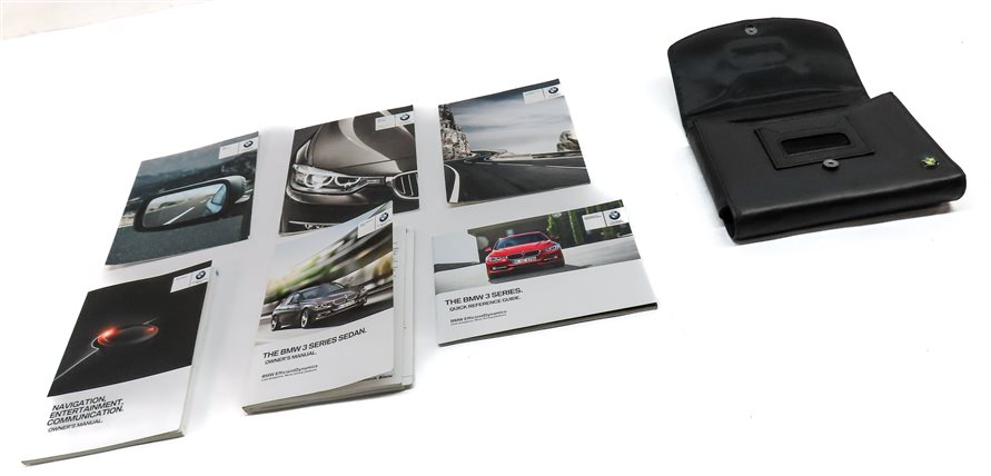 Thumbnail 3: 2014 BMW 328D (F30) 2.0L TURBO DIESEL (N47T) OWNER'S MANUAL SET/7 w/ CASE