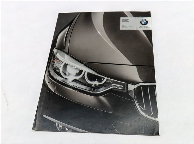 Thumbnail 6: 2014 BMW 328D (F30) 2.0L TURBO DIESEL (N47T) OWNER'S MANUAL SET/7 w/ CASE