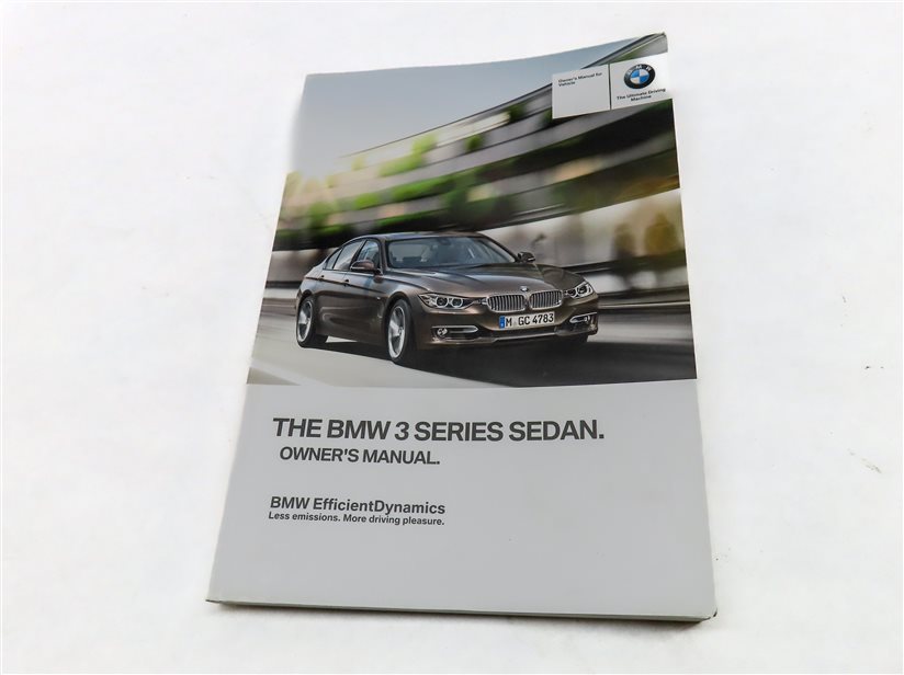 Thumbnail 7: 2014 BMW 328D (F30) 2.0L TURBO DIESEL (N47T) OWNER'S MANUAL SET/7 w/ CASE
