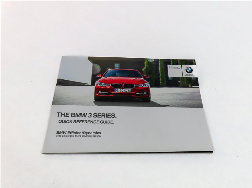 Thumbnail 9: 2014 BMW 328D (F30) 2.0L TURBO DIESEL (N47T) OWNER'S MANUAL SET/7 w/ CASE