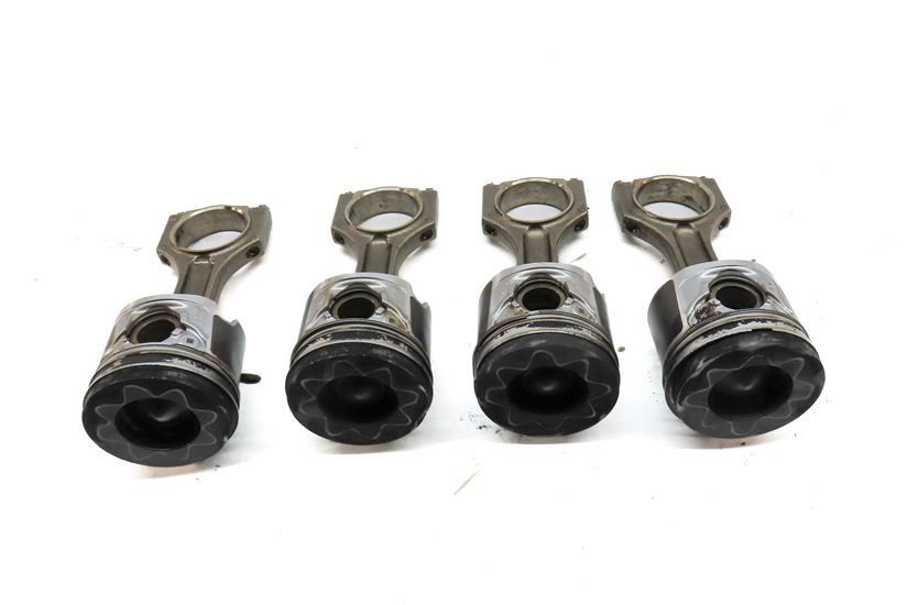 Thumbnail 3: 14-18 BMW 328 X3 (F30 F25) 2.0L TURBO DIESEL ENGINE PISTON & CONNECTING ROD SET4