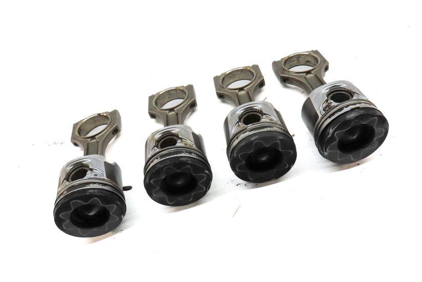 Thumbnail 4: 14-18 BMW 328 X3 (F30 F25) 2.0L TURBO DIESEL ENGINE PISTON & CONNECTING ROD SET4
