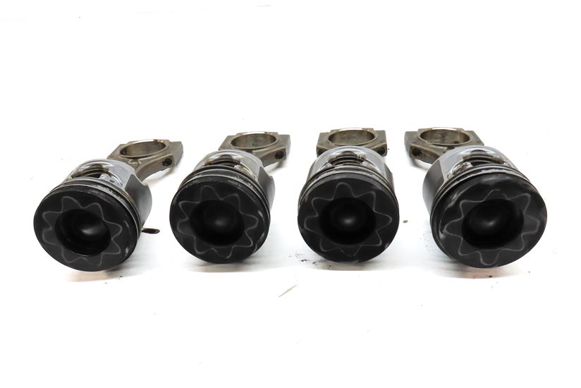 Thumbnail 5: 14-18 BMW 328 X3 (F30 F25) 2.0L TURBO DIESEL ENGINE PISTON & CONNECTING ROD SET4
