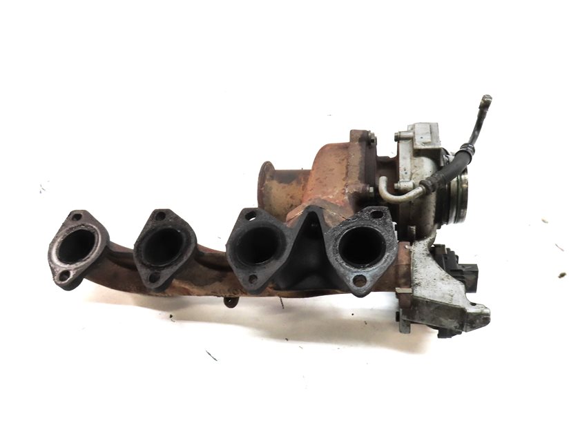 Thumbnail 6: 2014-2018 BMW 328i X3 (F25 F26) 2.0L N47T DIESEL ENGINE TURBOCHARGER w/ MANIFOLD