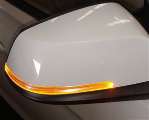 Thumbnail 2: 13-16 BMW 320i 328i 335i 340i (F30) RIGHT P-FOLD AUTODIM HEATED MIRROR (WHITE)