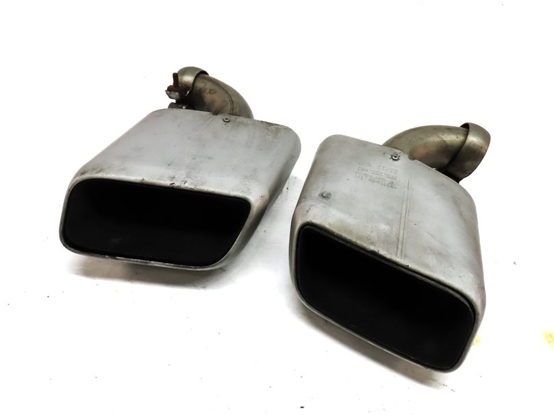 2011-2014 PORSCHE CAYENNE (958) MUFFLER PIPE EXHAUST TIP SET