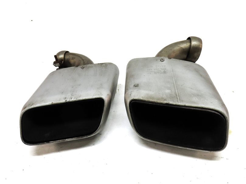 Thumbnail 2: 2011-2014 PORSCHE CAYENNE (958) MUFFLER PIPE EXHAUST TIP SET