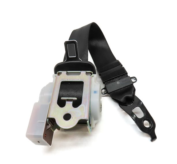 Thumbnail 4: 2013 PORSCHE CAYENNE (958) REAR CENTER SEAT SEATBELT RETRACTOR (BLACK)