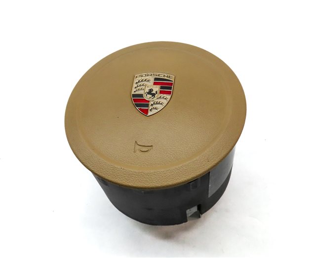 Thumbnail 2: 2011-2014 PORSCHE CAYENNE (958) DRIVER STEERING WHEEL SRS AIRBAG AIR BAG (BEIGE)