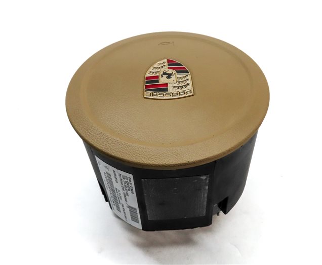 Thumbnail 6: 2011-2014 PORSCHE CAYENNE (958) DRIVER STEERING WHEEL SRS AIRBAG AIR BAG (BEIGE)