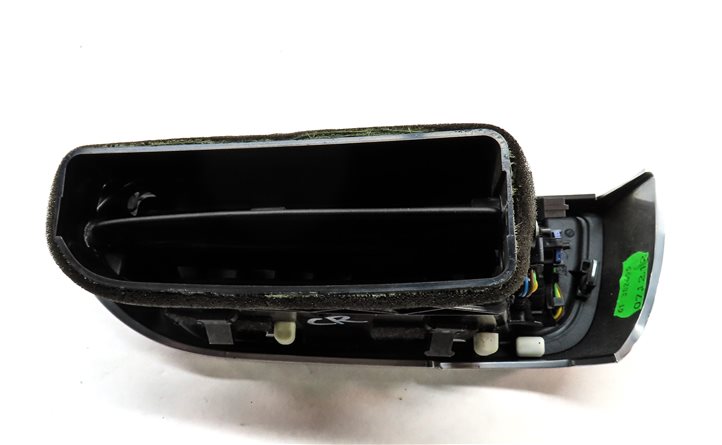 Thumbnail 4: 2013 PORSCHE CAYENNE (958) FRONT CENTER RIGHT DASH HVAC HEAT AIR AC VENT (BLACK)