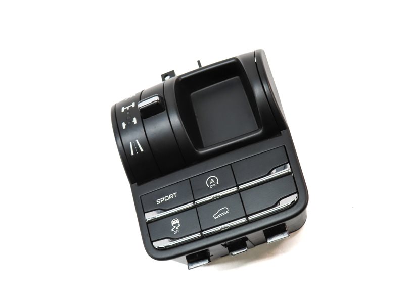Thumbnail 3: 13 PORSCHE CAYENNE (958) FRONT 4WD TRACTION CONTROL TERRAIN SELECT SWITCH PANEL