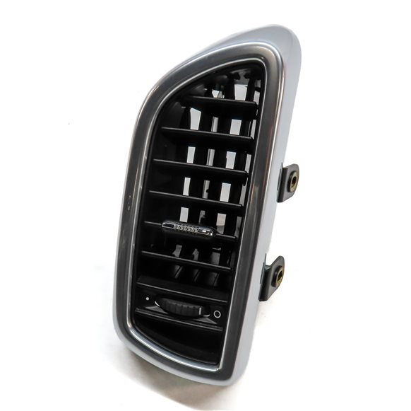 2013 PORSCHE CAYENNE (958) FRONT RIGHT PASSENGER DASH HEAT AIR AC VENT (BLACK)