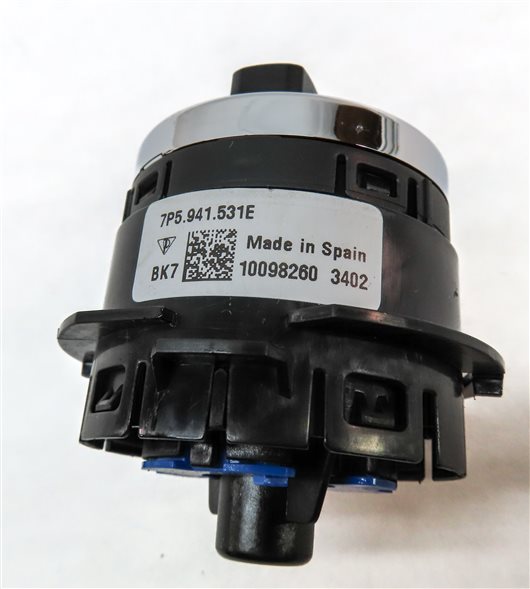 Thumbnail 5: 11-14 PORSCHE CAYENNE (958) HEADLIGHT SWITCH HEAD LIGHT FOGLIGHT CONTROL KNOB