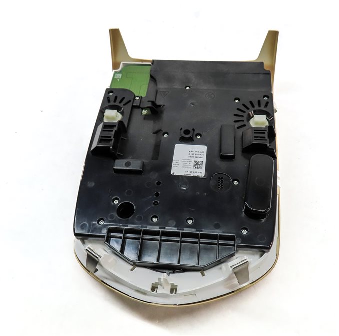 Thumbnail 5: 2013 PORSCHE CAYENNE (958) FRONT OVERHEAD DOME LIGHT LAMP w/SWITCHES (BEIGE)