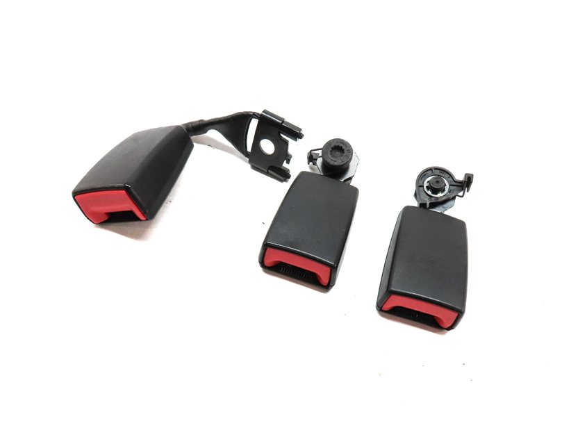 Thumbnail 3: 2013 PORSCHE CAYENNE (958) REAR LEFT/CENTER/RIGHT SEATBELT BUCKLE RECEIVER SET/3